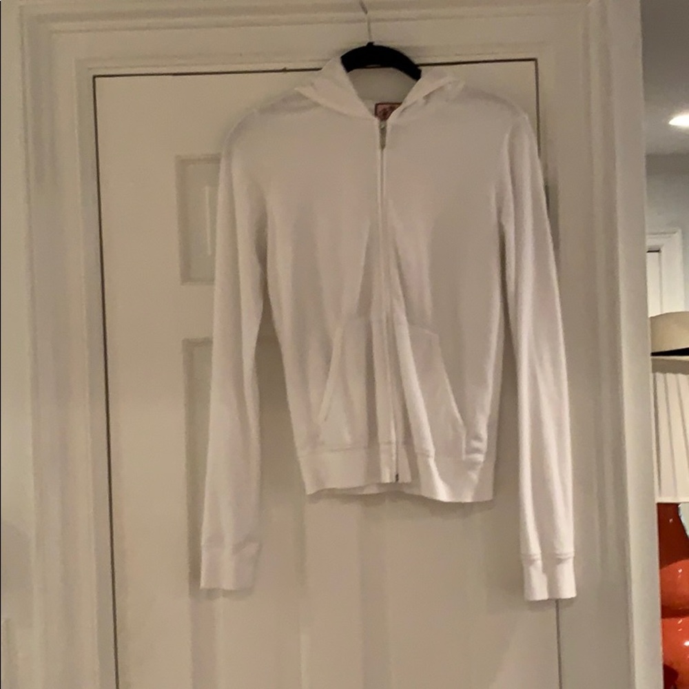 Juicy Terry Hoodie White